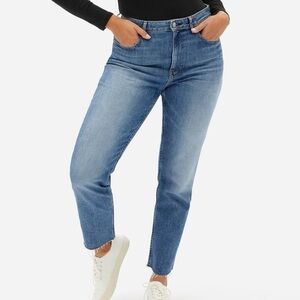 Everlane The Curvy Cheeky Jean, 33 Crop